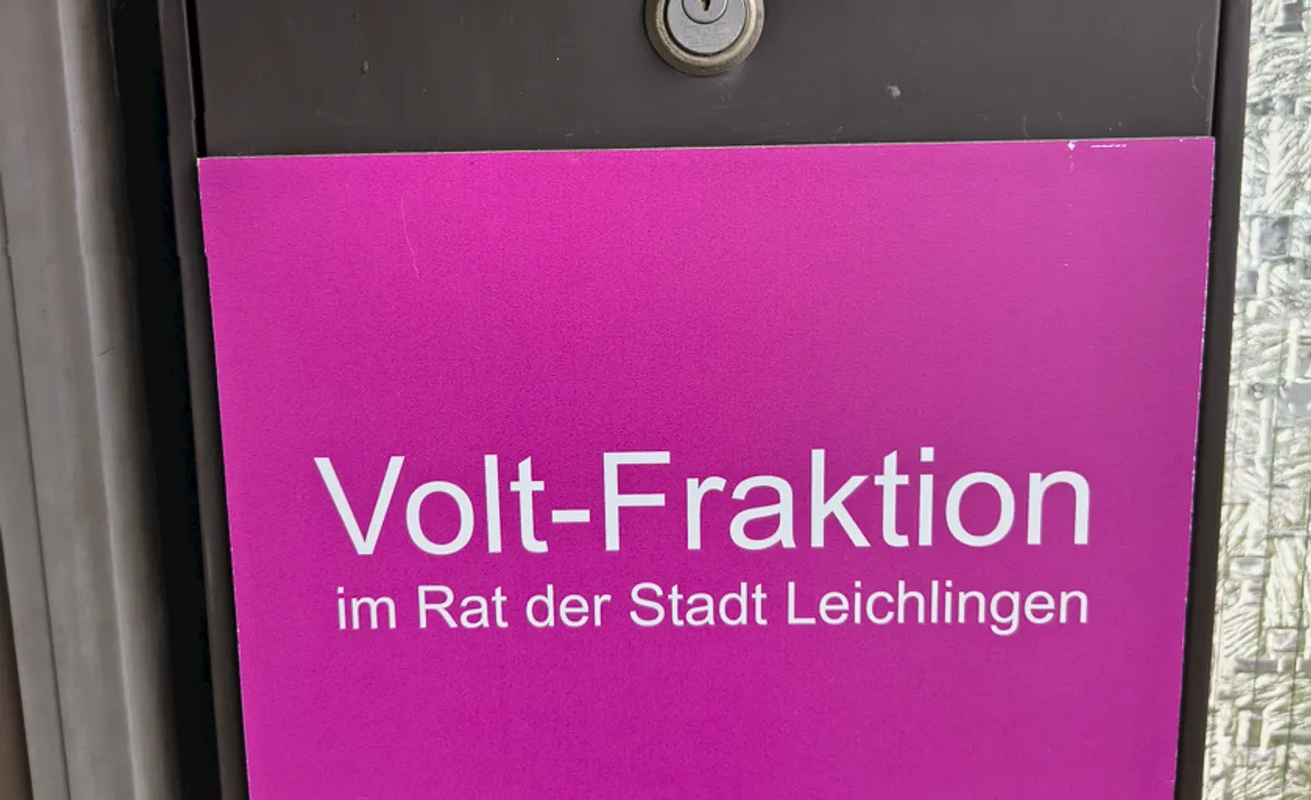 Einweihung des Volt Fraktionsbüros